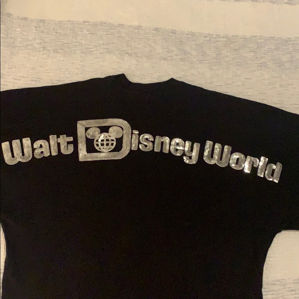 Disney Parks authentic spirit sequen jersey.
